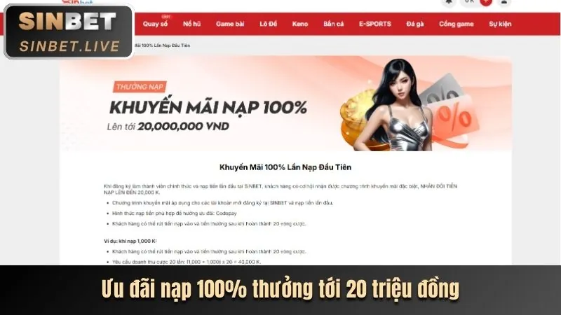 Khuyến mãi chào mừng thành viên mới U88